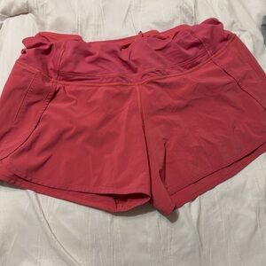 Lululemon Red/Pink Shorts